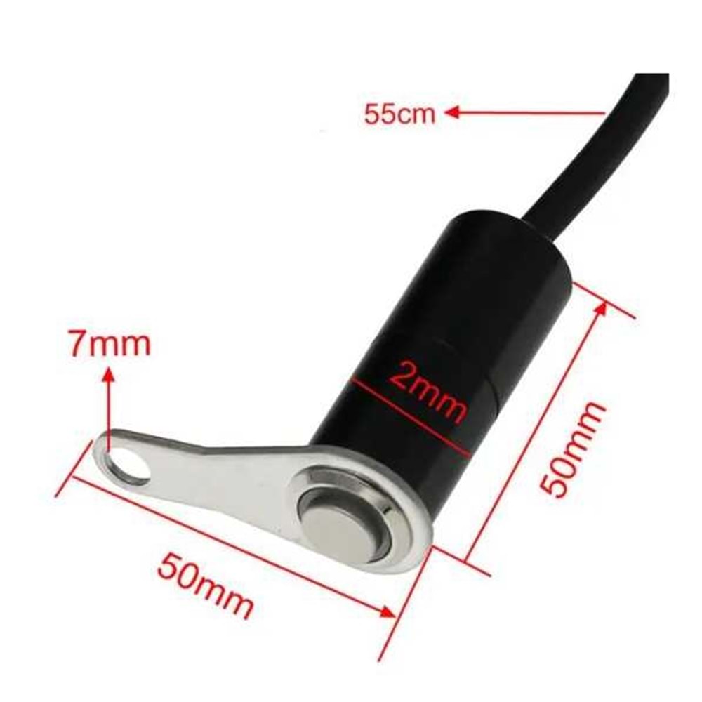 Knmaster B310 Motosiklet Bas Çek Butonu
