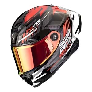 Scorpion Apex EXO-Race Air Kobra Kapalı Motosiklet Kaskı Siyah / Kırmızı