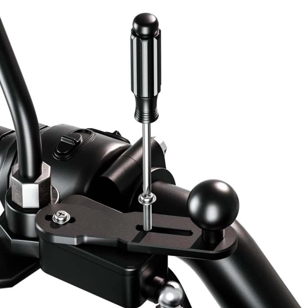 NUKROTECH 25MM MOTOSİKLET FREN / DEBRİYAJ REZERVUAR KAPAĞI MONTAJ TABANI