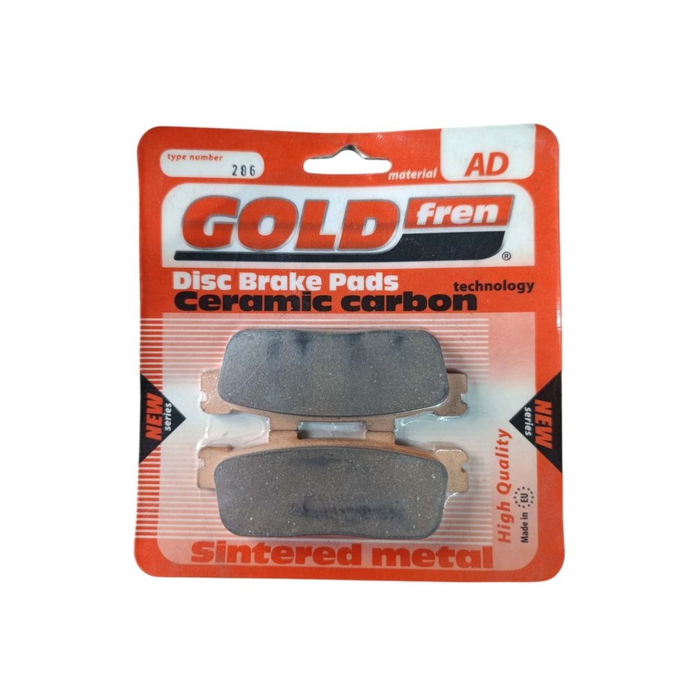SYM GTS 250 JOYMAX / JOYRİDE 125 ARKA FREN BALATASI GOLD AD 286