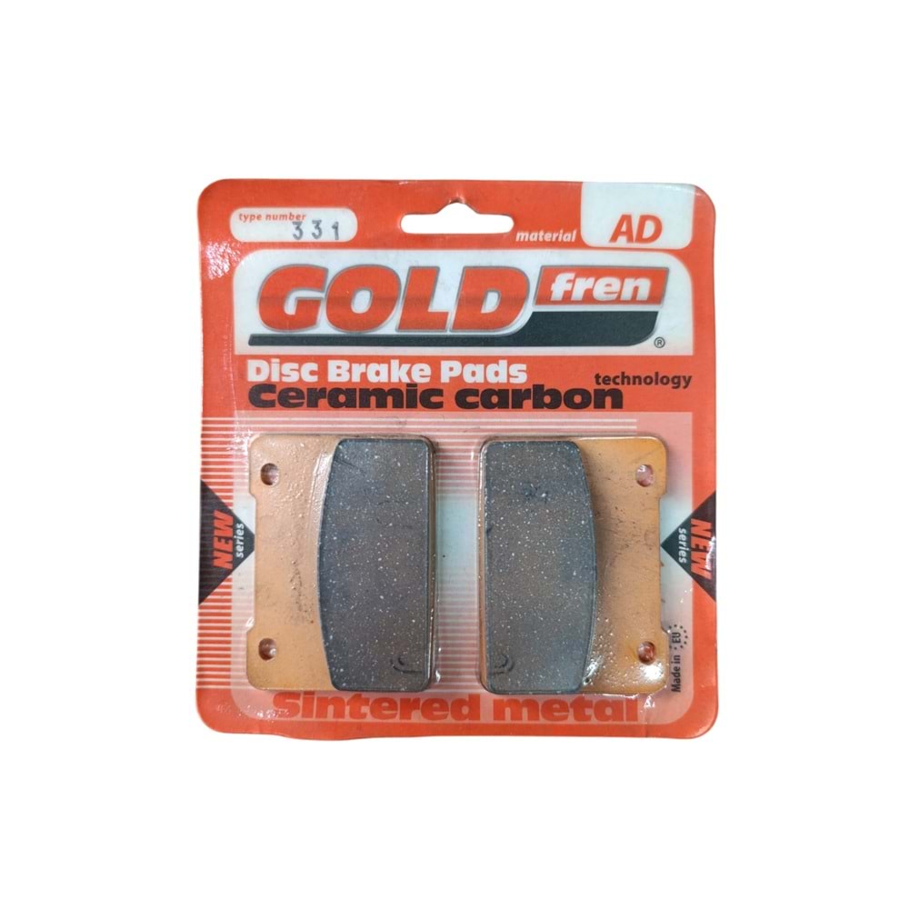 SYM WOLF 250 ÖN FREN BALATASI GOLD AD 331 (12-15)