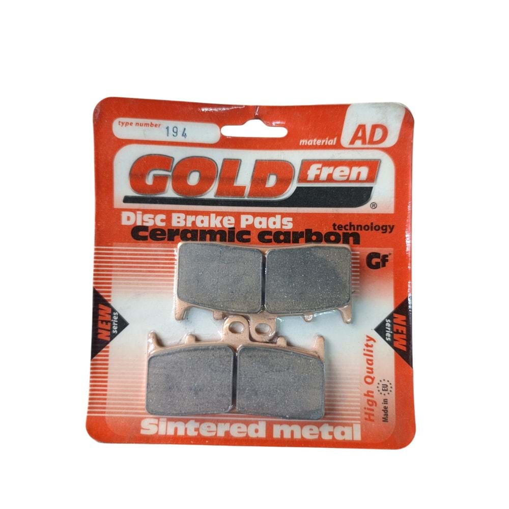 BMW R 1200 / K 1200 / R 1150 GS ÖN FREN BALATASI GOLD AD 194