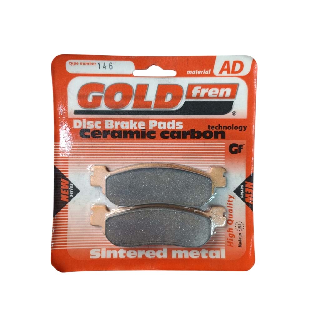 YAMAHA IRON-MAX 400 ARKA FREN BALATASI GOLD AD 146