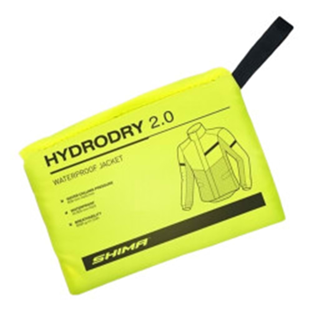 Shima Hydrodry 2.0 Alt Yağmurluk Siyah / Sarı
